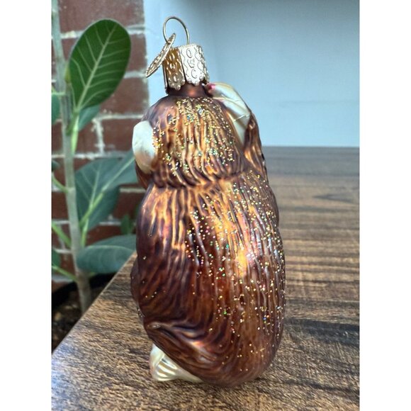 Glass Monkey ornament - Picture 8 of 9